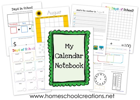 Calendar Notebook Binder