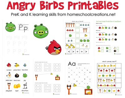 Angry Birds Printables