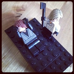 Abraham and Isaac Legos