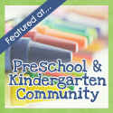 I was featured at the Preschool and Kindergarten Community at Homeschool Creations