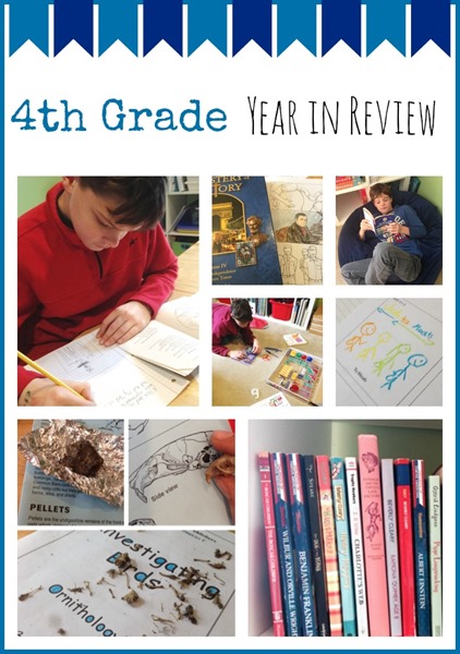 4th Grade Homeschool Year in Review