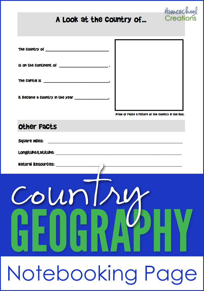 geography-notebooking-pages