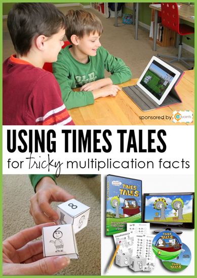 using Times Tales to learn multiplication facts