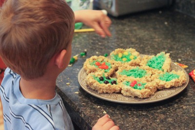 Rice Krispie Nests