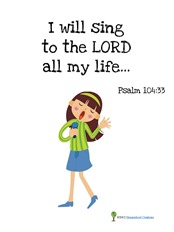 Preschool Verse Printables