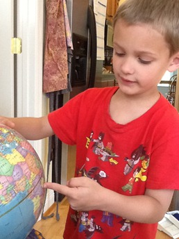 Kaleb globe