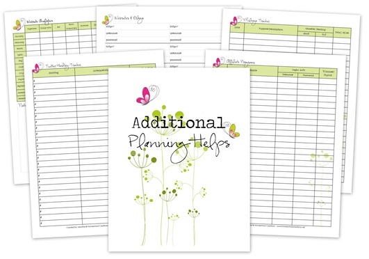 Blog Planner Extras