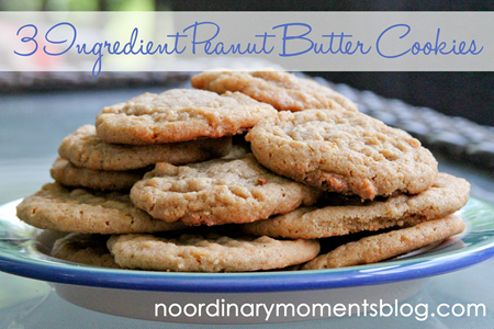 Easy Peanut Butter Cookies Recipe