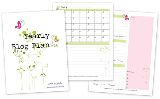 Printable Blog Planner