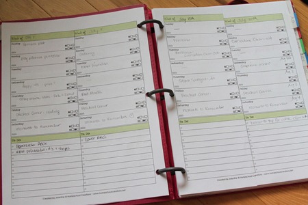 Weekly Blog Planner Layout-1