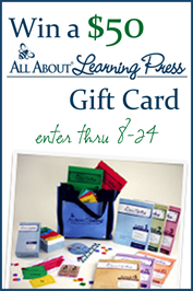 All About Learning Press Giveaway August 12