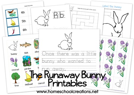 the runaway bunny printables