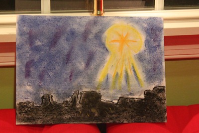 Star of Bethlehem Chalk Pastel-9769