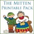 The Mitten Printable Pack - go along printables for The Mitten by Jan Brett from www.homeschoolcreations.net