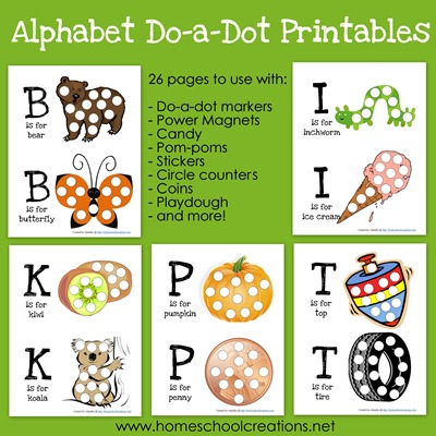 Alphabet Do a Dot Printables