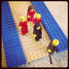 Crossing the Red Sea Legos