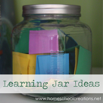Learning Jar Activities