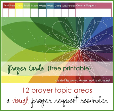 Printable Prayer Cards - FREE Download