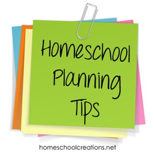 homeschool planning tips