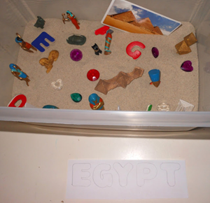 Egypt Sensory Box