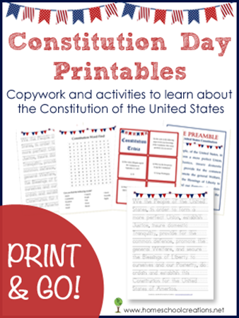Constitution Day Printables Free Printables