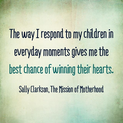 The best chance of winning my child's heart