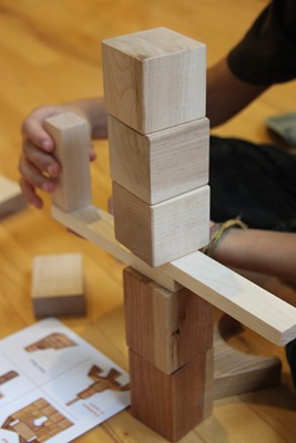 Building with Blocks from Larsen Toy Lab