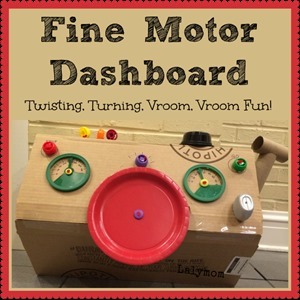 Homeschool Preschool - Fine Motor Dashboard