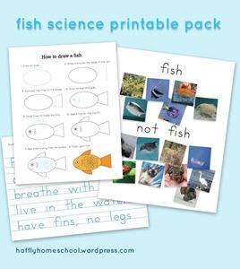 Homeschool Preschool - Fish Science