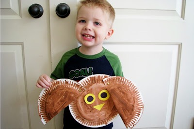 Homeschool Preschool - Owl Craft