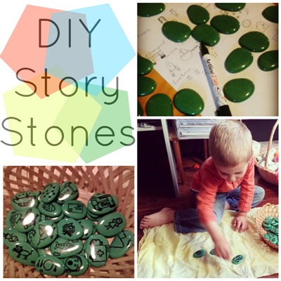 Homeschool Preschool - Story Stones