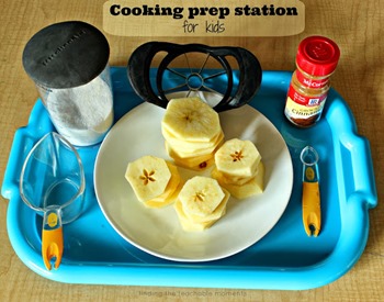 Homeschool Preschool - cooking with kids