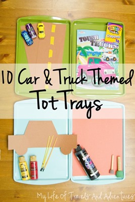 CarTruckAutomobileTotTrays