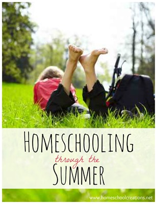 summer homeschooling