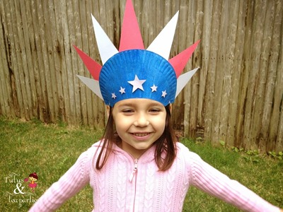 Patriotic Paper Plate Hat 010