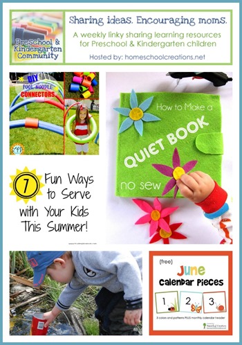 Preschool and kindergarten learning ideas June