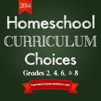 Homeschool Curriculum Choices 2014