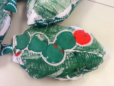 very hungry caterpillar pillow