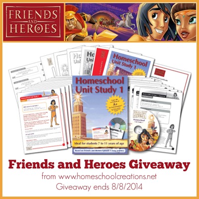 Friends and Heroes Giveaway