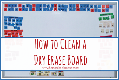 How to Clean a Dry Erase Board naturally