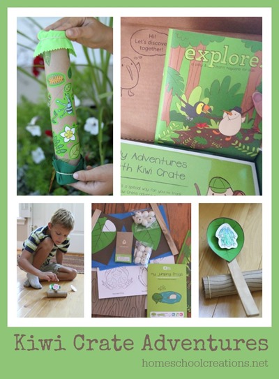 Kiwi Crate review from Homeschool Creations