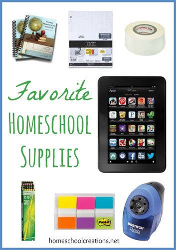 Homeschool Supplies We Love