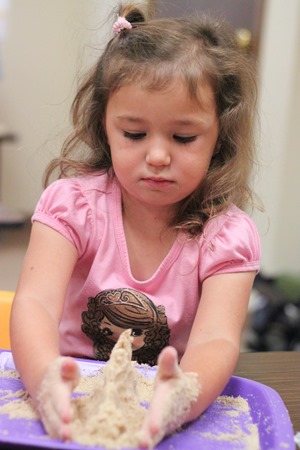 homemade beach sand sensory box-4