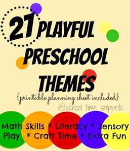 preschool themes