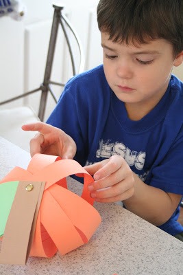 preschool pumpkin craft