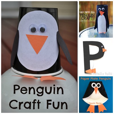 Penguin Crafts for Kids