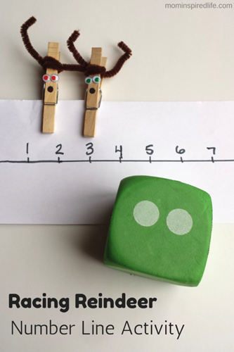 Racing-Reindeer-Number-Line-Activity-Counting-Game
