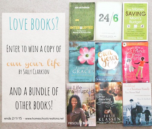 Own Your LIfe book giveaway bundle-1