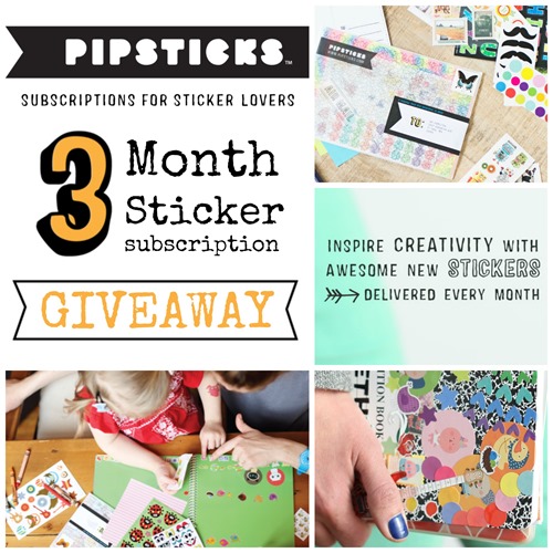 Pipsticks sticker subscription