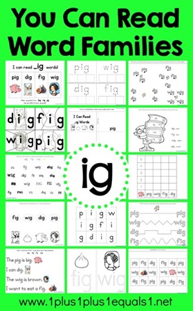 ig-Word-Family-Printables